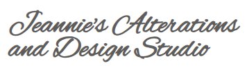 Jeannie's Alterations and Design Studio logo